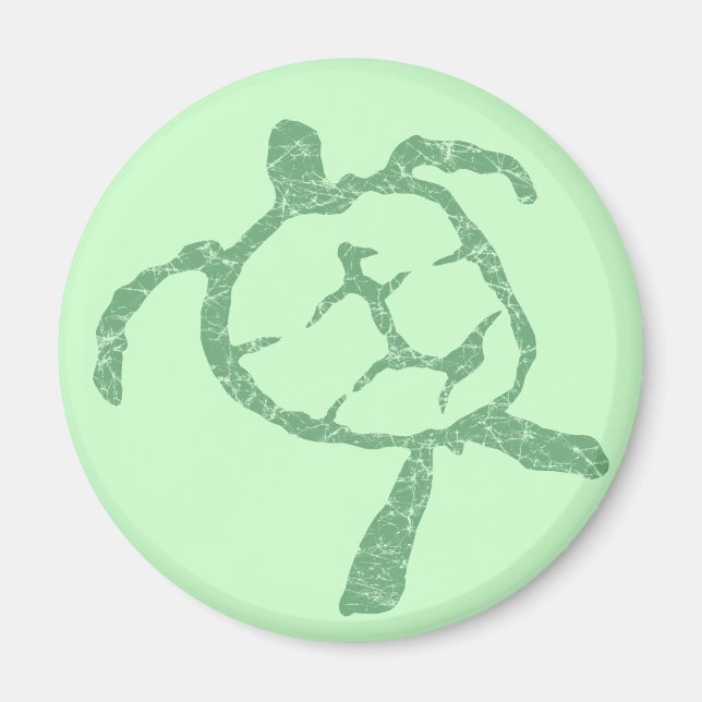 turtle-green magnet (Front)
