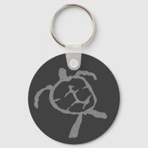 turtle-grey key ring