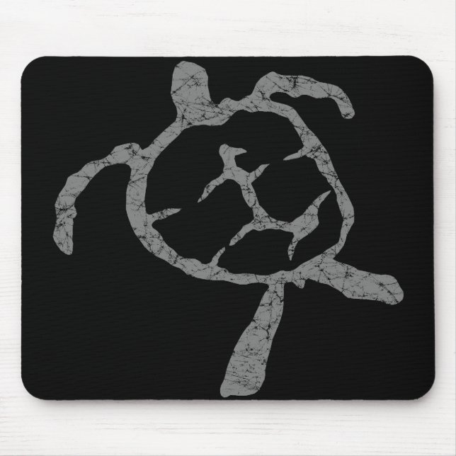 turtle-grey mouse pad (Front)