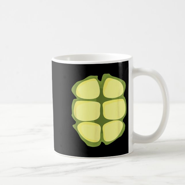 Turtle Halloween Design Turtoise Shell Gift  Coffee Mug (Right)