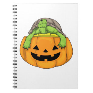 Turtle Halloween Pumpkin Classic T-Shirt_1 Notebook