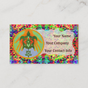 Turtle Hands Business Card Template