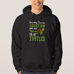Turtle  Happens To Be Turtles Sea Turtle Ocean Hoodie