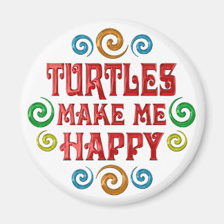 Turtle Happiness Magnet
