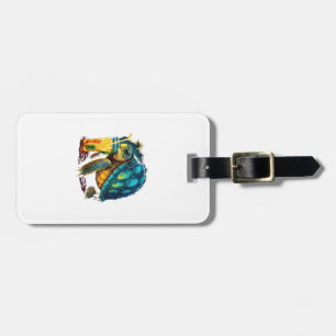 Turtle Hawaiian Sea Turtles Pineapple Aloha Copy C Luggage Tag