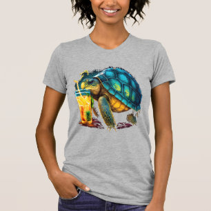 Turtle Hawaiian Sea Turtles Pineapple Aloha Copy C T-Shirt