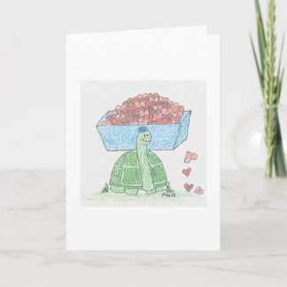 Turtle Hearts Holiday Card