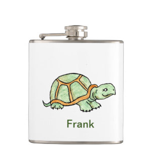Turtle Hip Flask