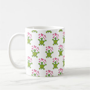 Turtle Hugs (tiled) Coffee Mug