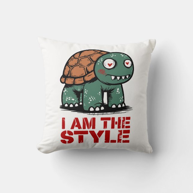 Turtle I am the style Cushion (Front)