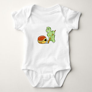 Turtle Ice hockey Ice hockey stick Baby Bodysuit