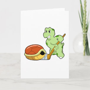 Turtle Ice hockey Ice hockey stick Card