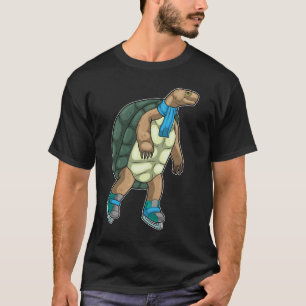 Turtle Ice skating Ice skates T-Shirt