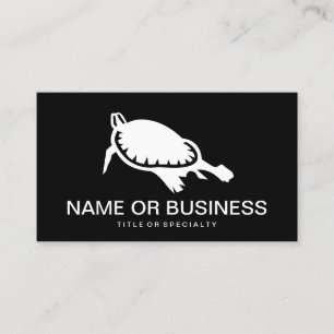 turtle icon business card