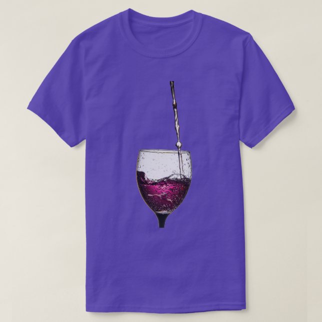 Turtle In a Wine Glass T-Shirt (Design Front)