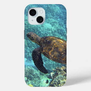 turtle in the sea iPhone 15 case