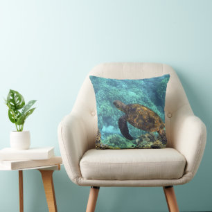 turtle in the sea cushion