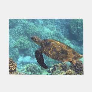 turtle in the sea doormat
