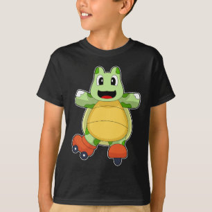 Turtle Inline skating Roller skates T-Shirt