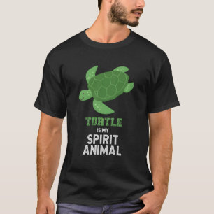Turtle Is My Spirit Animal Graphic Funny Men Women T-Shirt