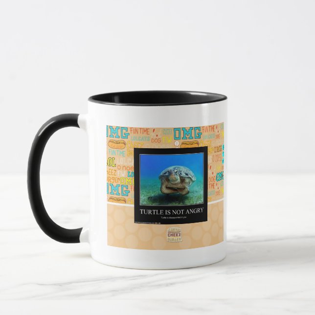Turtle Is Not Angry Mug (Left)