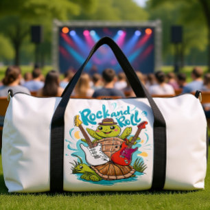 Turtle Jam Session Rock And Roll Duffle Bag