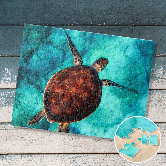 Turtle Jigsaw Puzzle (Creator Uploaded)
