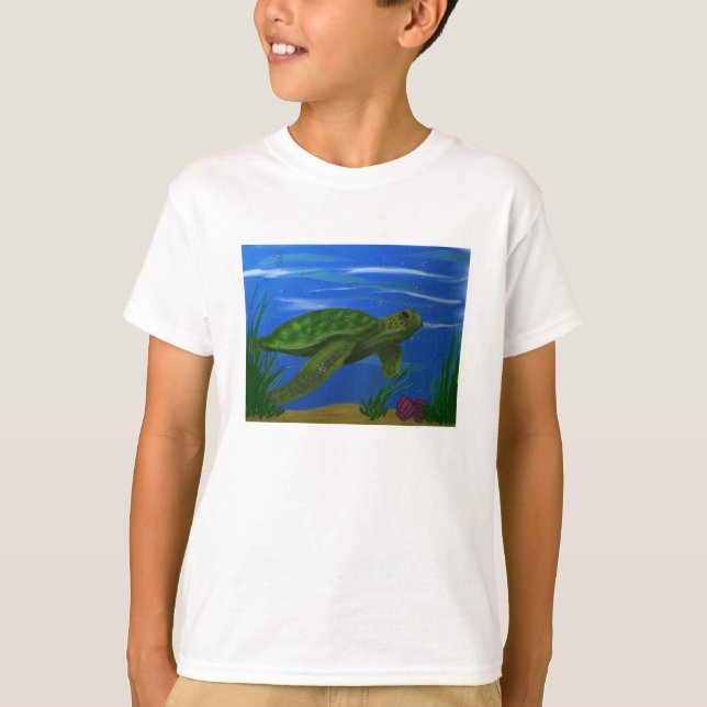 Turtle kids t-shirt (Front)
