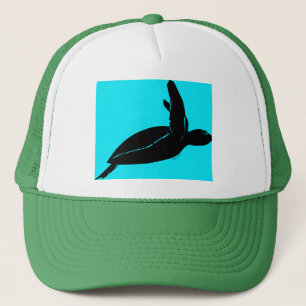 Turtle, kids, trucker hat, cap, baseball hat