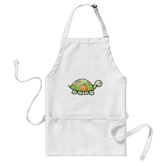 Turtle Kitchen Cooking Apron (Front)