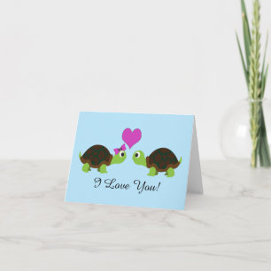 Turtle Love Holiday Card