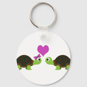 Turtle Love Key Ring