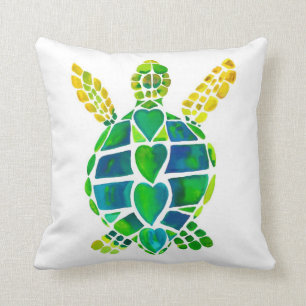 Turtle Love Pillow