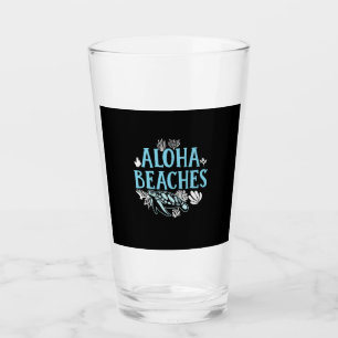 Turtle Lover Aloha Beaches Glass