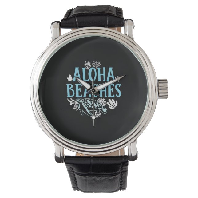 Turtle Lover | Aloha Beaches Watch (Front)