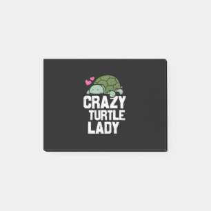 Turtle Lover Crazy Turtle Lady Post-it Notes