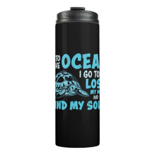Turtle Lover Into The Ocean Thermal Tumbler