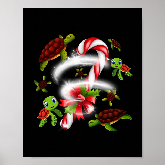 Turtle Lover | Just A Girl Who Loves Turtles Poster (Front)