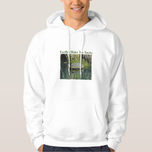 Turtle Lover Lake Animal Photo Nature Wildlife Hoodie