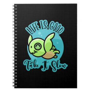 Turtle Lover Life Is Good With A Turtle Notebook