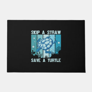 Turtle Lover Save A Turtle Doormat