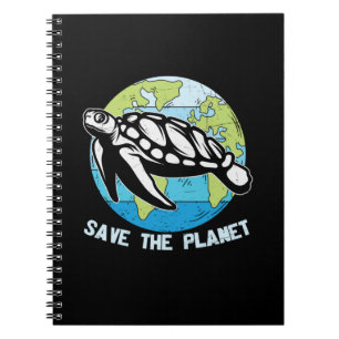 Turtle Lover   Save The Planet Notebook