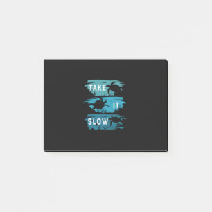 Turtle Lover Take It Slow Post-it Notes