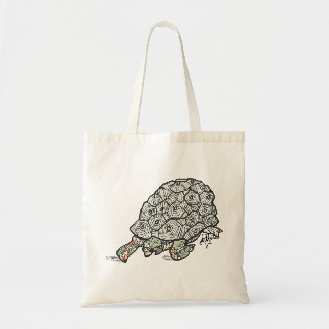Turtle lover tote bag (Front)