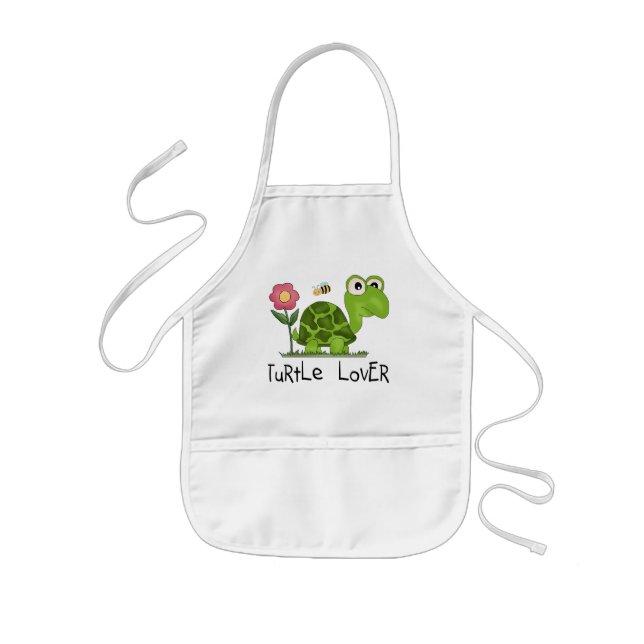 Turtle Lover Tshirts and Gifts Kids Apron (Front)