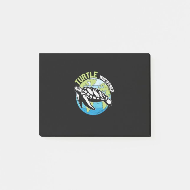 Turtle Lover | Turtle Whisperer Post-it Notes (Front)