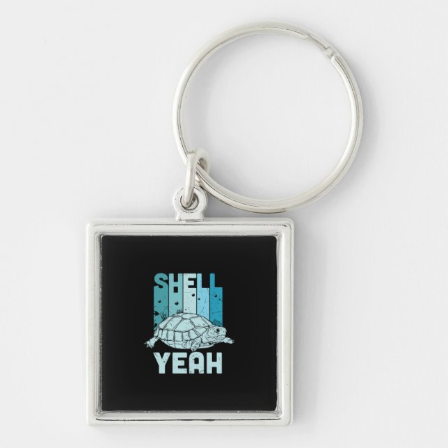 Turtle Lover | Turtle Yeah Key Ring (Front)