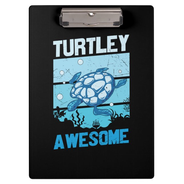 Turtle Lover | Turtley Awesome Clipboard (Front)