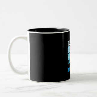 Turtle Lover | Turtley Awesome Two-Tone Coffee Mug
