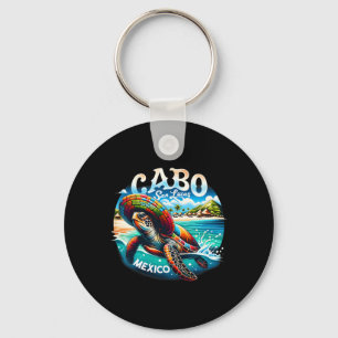 Turtle Mexico Cabo San Lucas Mexico Family Vacatio Key Ring